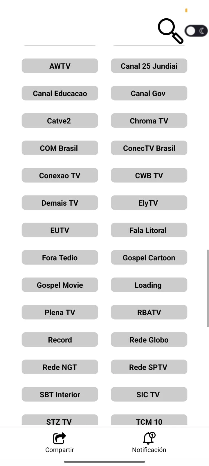 Brasil - Canais Aberta screenshot